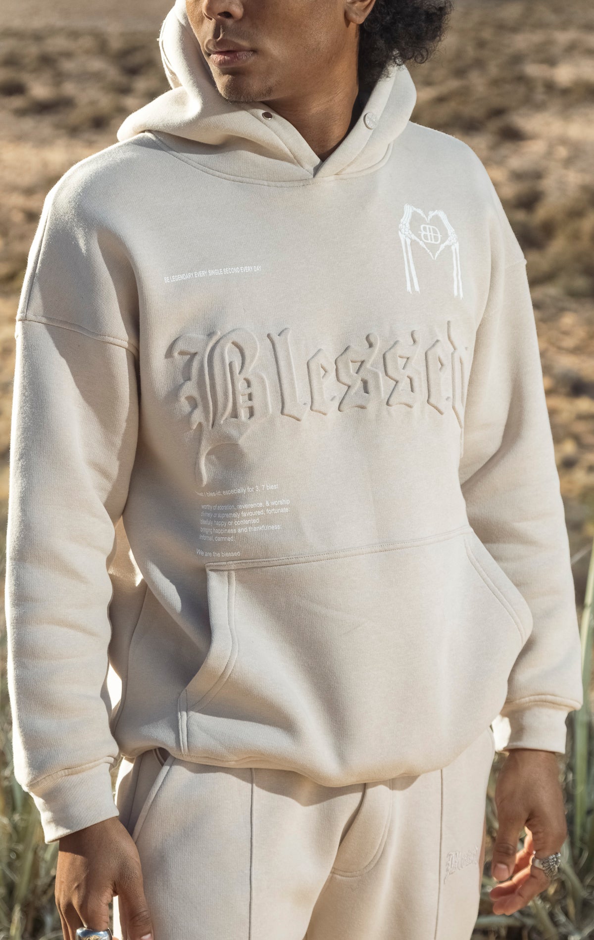Signature Embossed Hoodie